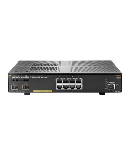 Hp Aruba 2930F 8G PoE+ 2SFP+ Anahtar (JL258A)