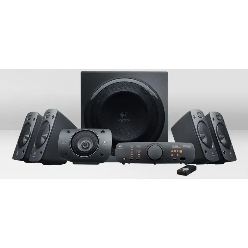 Logitech Z906 500W 5.1 Surround Ses Hoparlör Sistemi (Siyah) 980-000468