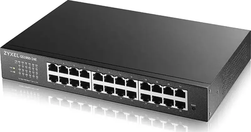 Zyxel 24-port GS1900-24-EU0102F Gigabit 2x-SFP Yönetilebilir Switch