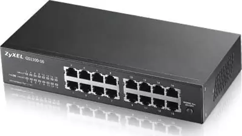 Zyxel GS1100-16 16 Port 10-100-1000 Mbps Switch