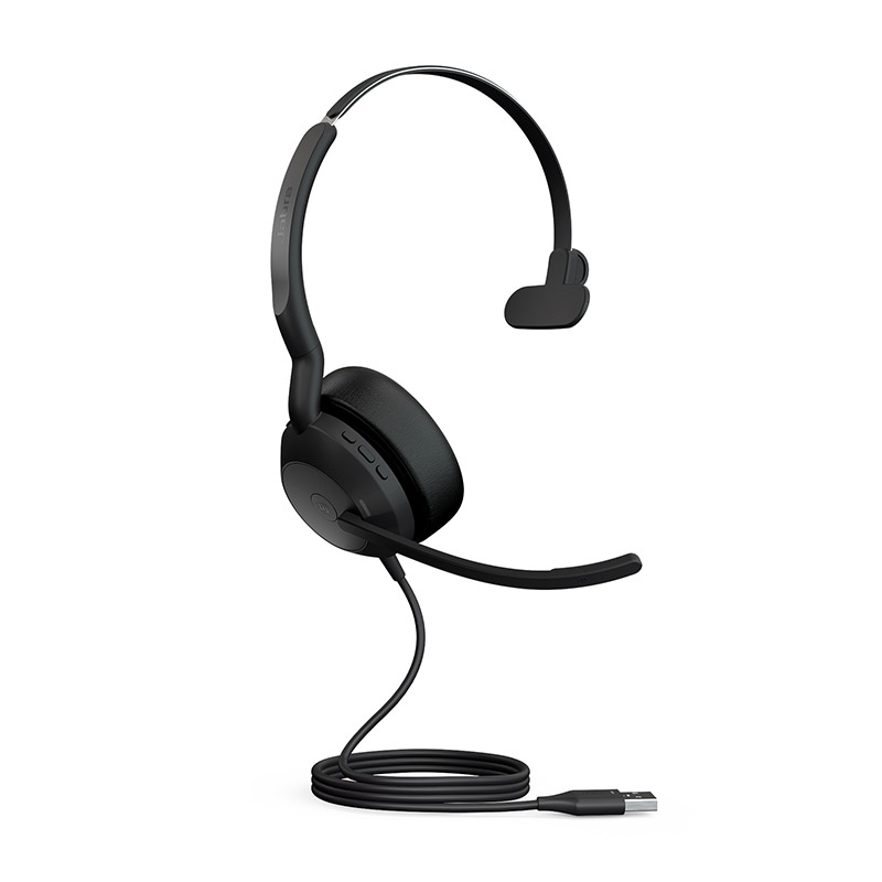 Jabra Evolve2 50 USB-A MS Mono Aktif Gürültü Önleme Kablolu ve Bluetooth KulaklıkJabra Evolve2 50 USB-A MS Mono