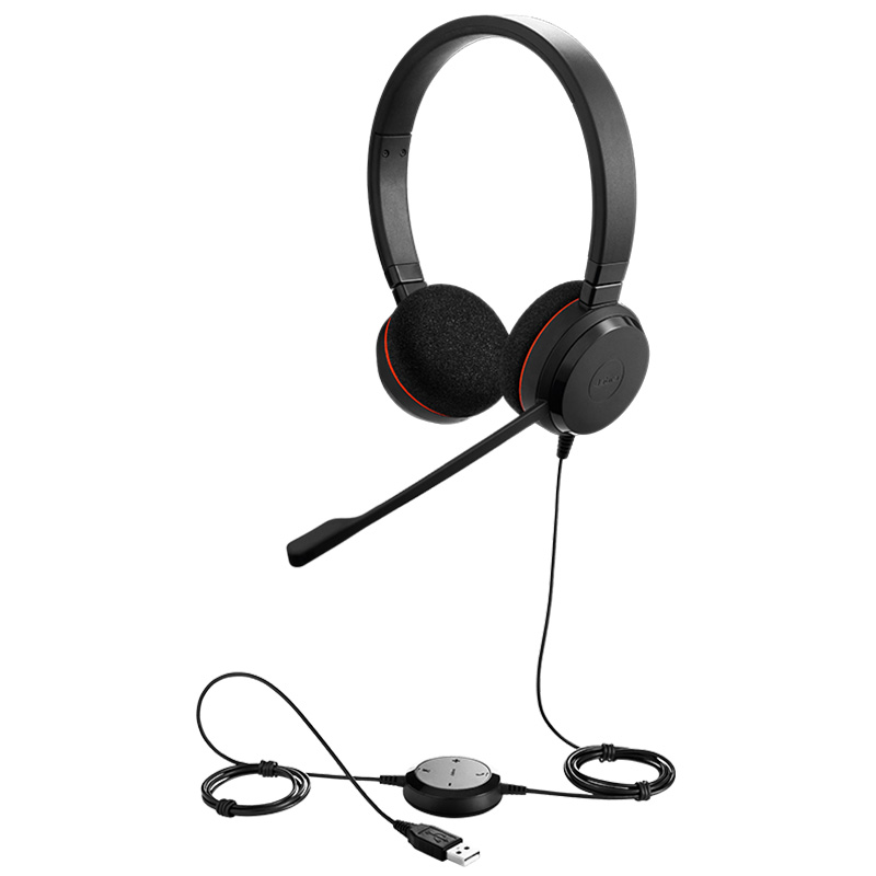 Jabra Evolve 20 Duo USB NC MS